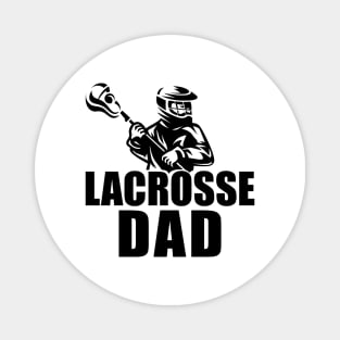 Lacrosse Dad Magnet